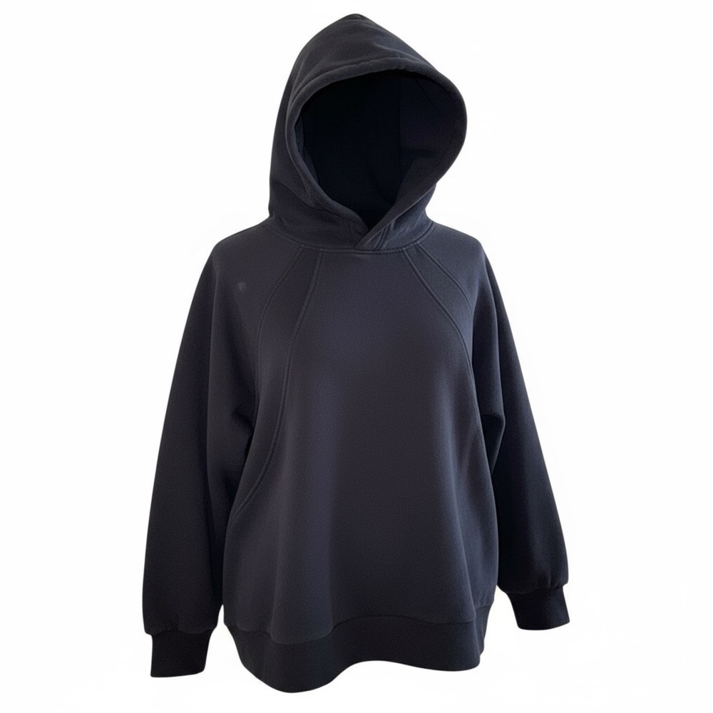 ATHLETA Retroplush Revive Hoodie Sweatshirt - 2X Black - Picture 3 of 14